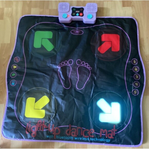 Kidzlane Light Up Dance Mat with Wireless Bluetooth Built in Music Working - Picture 2 of 3